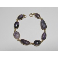 Bracelet Charoit vergoldet 18 cm