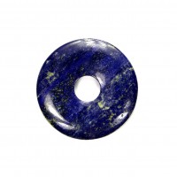 Anhänger aus lapislazuli, donut, durchmesser 60 mm